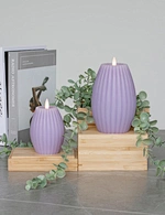 unique led wax candle